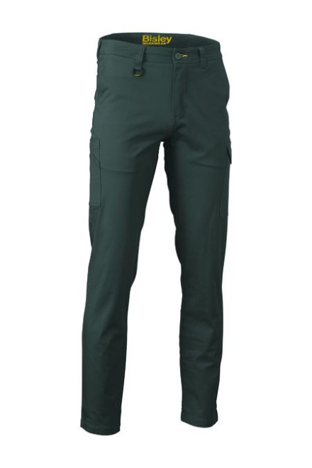 Stretch Cotton Drill Cargo Pants