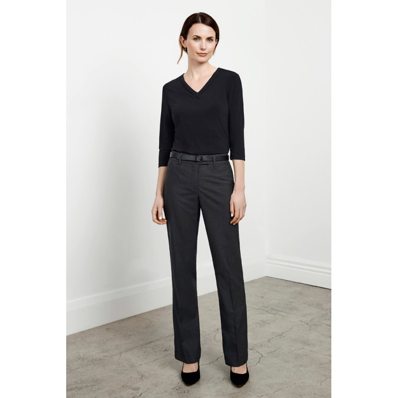 Classic Ladies Flat Front Pants