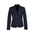 Short Jacket with Reverse Lapel (Poly/Bamboo)