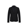 Mid Length Ladies Two Button Jacket (Poly/Viscose)