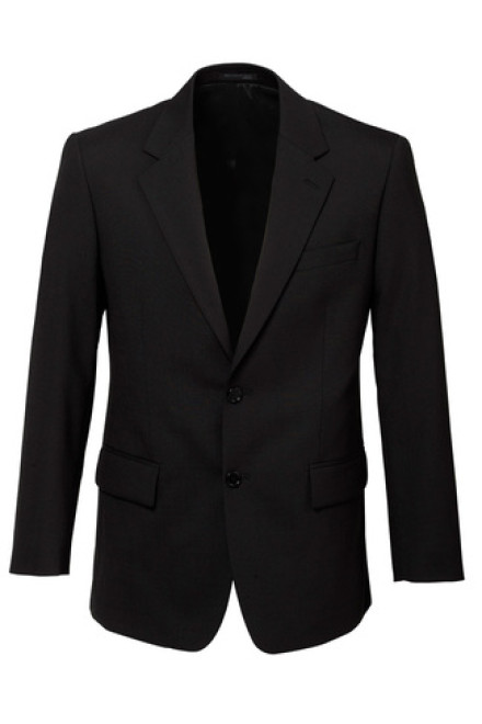 Mens 2 Button Jacket (Poly/Wool)