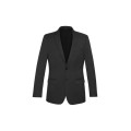 Slimline Mens Two Button Jacket (Poly/Wool)