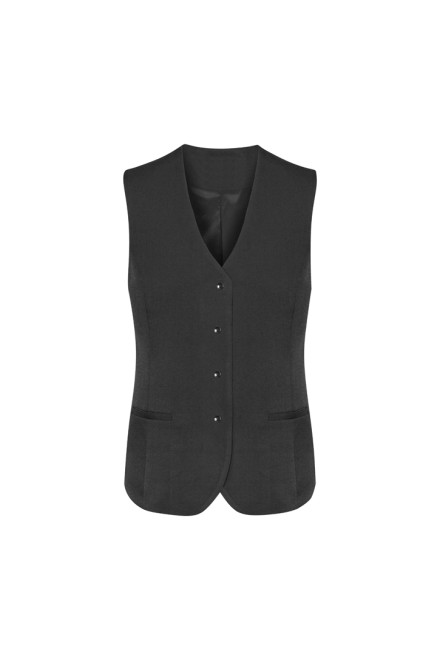 Longline Ladies Vest (Poly/Bamboo)