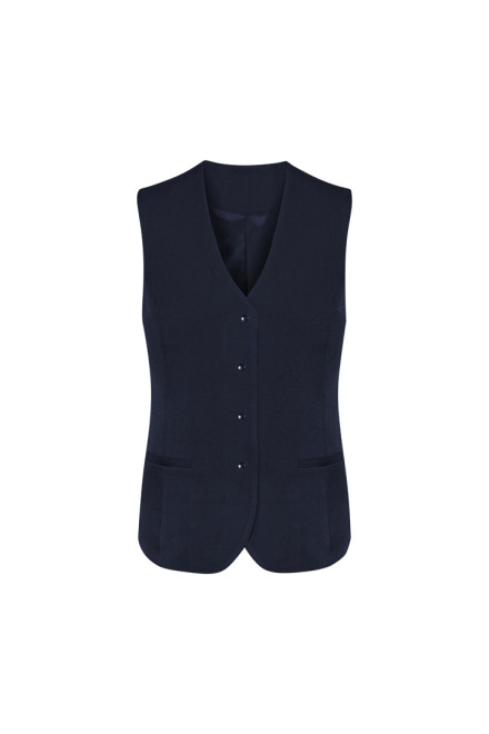 Longline Ladies Vest (Poly/Wool)