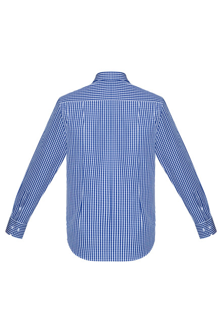 MANULIFE MIMTA - Springfield Mens L/S Shirt (Blue) with Logo