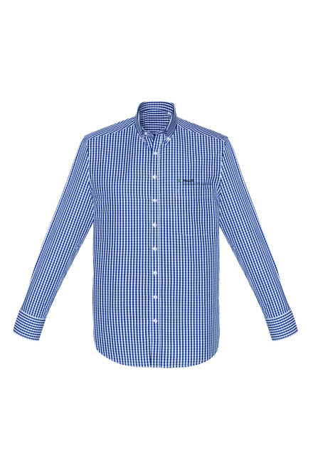 MANULIFE MIMTA - Springfield Mens L/S Shirt (Blue) with Logo